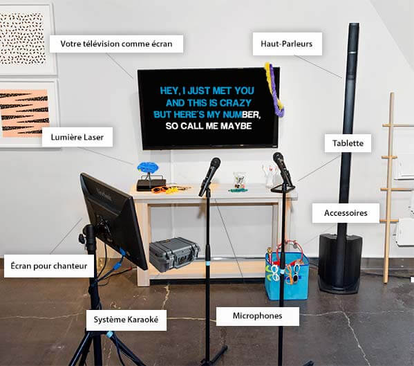machine karaoké pour location karaoké à montréal